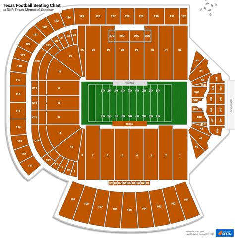 texas longhorns football stadium seating chart|dkr memorial stadium seating chart.